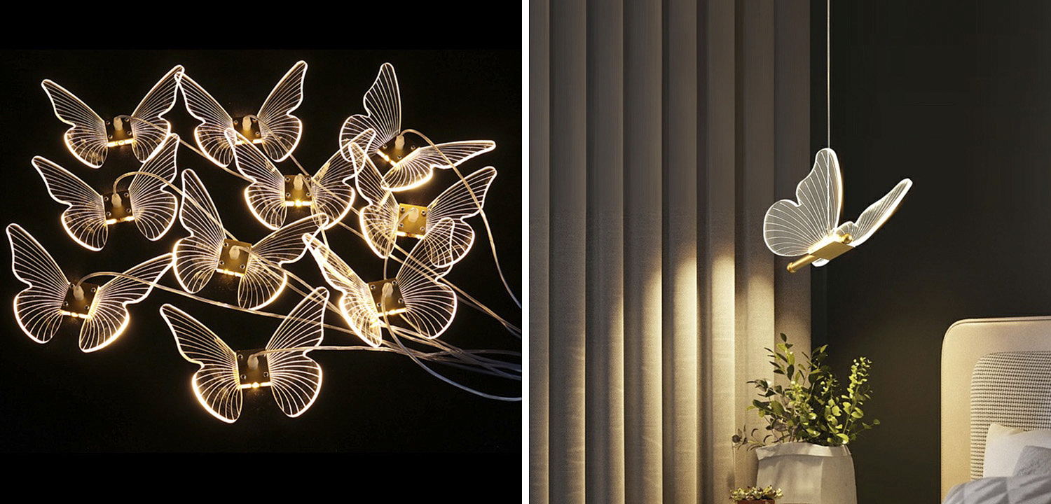 Butterfly Pendant Lamp D Butterfly Pendant Lamp D - Loft-Concept в Костроме
