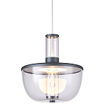 Подвесной светильник с плафоном из акрила и металлическим основанием Blanton 23 варинант исполнения - 1 | Loft Concept в Костроме