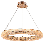 Люстра кольцевая с текстурной огранкой Reflection of Reality варинант исполнения - 1 | Loft Concept в Костроме