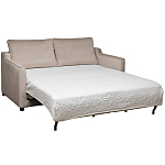 Диван двухместный раскладной светло-серый с кантом Pride варинант исполнения - 3 | Loft Concept в Костроме