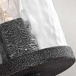 Бра с цилиндрическим плафоном из прозрачного рифленого стекла Feiss варинант исполнения - 4 | Loft Concept в Костроме