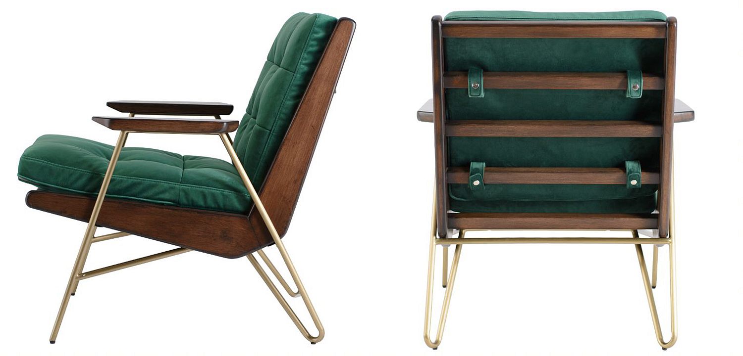 Кресло Gelver Chair green Кресло Gelver Chair green - Loft-Concept в Костроме