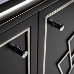 Черный комод в стиле арт-деко Luciano варинант исполнения - 4 | Loft Concept в Костроме