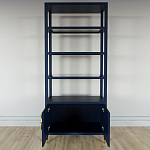 Стеллаж со стеклянными полками Elsa Dreams Blue варинант исполнения - 4 | Loft Concept в Костроме