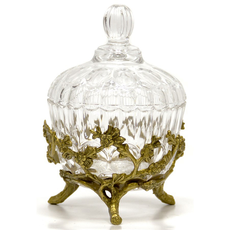 Шкатулка Transparent & Bronze Box Прозрачный (Transparent) Бронза Шкатулка Transparent & Bronze Box Прозрачный (Transparent) Бронза в Костроме | Loft Concept