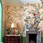 Обои ручная роспись Houghton Edo Blush варинант исполнения - 4 | Loft Concept в Костроме