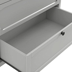 Комод с 3-мя ящиками серый Silva Grey Chest of Drawers варинант исполнения - 4 | Loft Concept в Костроме