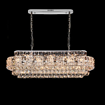 Люстра овальной формы хрустальная в неоклассическом стиле Majesty варинант исполнения - 4 | Loft Concept в Костроме