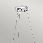 Люстра подвесная круглая с множеством вертикальных прямоугольных кристаллов Kichler варинант исполнения - 3 | Loft Concept в Костроме