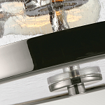 Потолочный светильник с цилиндрическим плафоном из прозрачного пузырькового стекла Feiss варинант исполнения - 2 | Loft Concept в Костроме