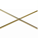 Кофейный столик овальный золотой Modern Mirror Gold Table варинант исполнения - 4 | Loft Concept в Костроме