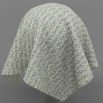 Мебельная ткань Шенилл голубой цвет 142 см T4-52 варинант исполнения - 14 | Loft Concept в Костроме