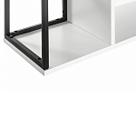 Полка навесная белая открытая Strict Lines  варинант исполнения - 5 | Loft Concept в Костроме