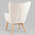 Белое кресло на ножках из массива CORDELIA варинант исполнения - 5 | Loft Concept в Костроме