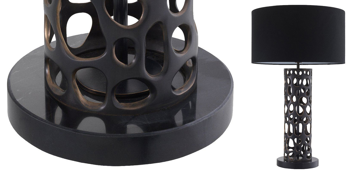 Настольная лампа Eichholtz Table Lamp Dix Bronze Настольная лампа Eichholtz Table Lamp Dix Bronze - Loft-Concept в Костроме