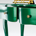 Консоль с выдвижными ящиками Colorfy Green варинант исполнения - 4 | Loft Concept в Костроме