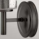 Бра с плафоном в форме цилиндра из прозрачного стекла с пузырьками Hinkley варинант исполнения - 10 | Loft Concept в Костроме