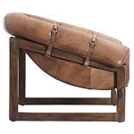 Двухместный диван Duncan винтажная коричневая кожа варинант исполнения - 2 | Loft Concept в Костроме