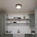 Потолочный светильник с белым матовым стеклянным плафоном в форме перевернутого конуса Hinkley варинант исполнения - 16 | Loft Concept в Костроме