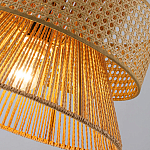 Подвесной светильник с абажуром из натуральных материалов Light Inside the Cell варинант исполнения - 6 | Loft Concept в Костроме