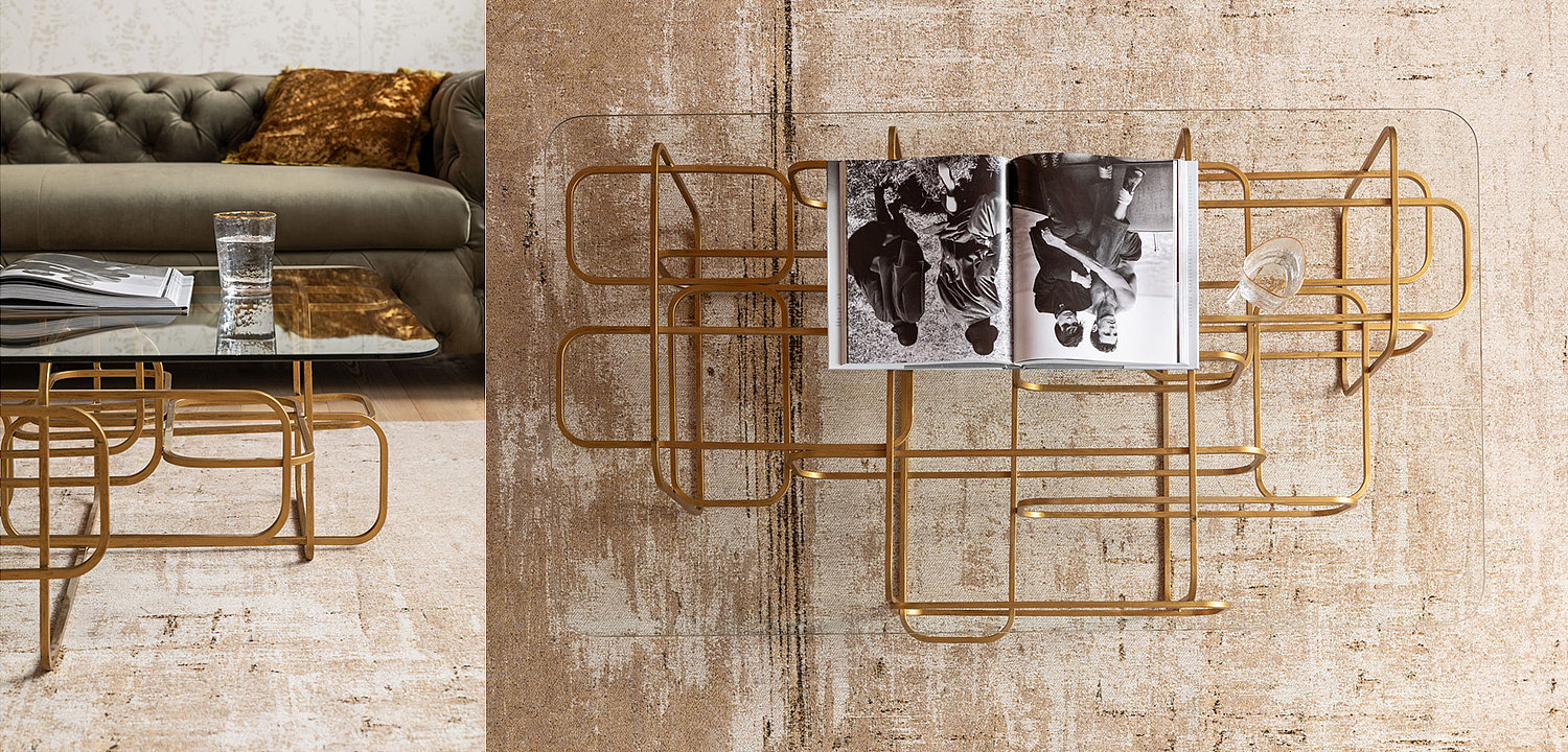 Кофейный стол Graphic Lines Кофейный стол Graphic Lines - Loft-Concept в Костроме