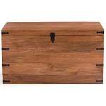 Деревянный сундук из массива манго Mango Wooden Chest Brown варинант исполнения - 4 | Loft Concept в Костроме