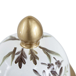 Ваза с нежным цветочным узором в пастельных тонах и крышкой с золотым акцентом Chinoiserie Ceramics варинант исполнения - 4 | Loft Concept в Костроме