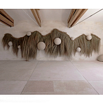 Большая дизайнерская Инсталляция из соломы RAFFIA Installation  варинант исполнения - 7 | Loft Concept в Костроме