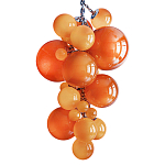 Люстра виноградная гроздь Grape Balls Янтарный цвет варинант исполнения - 2 | Loft Concept в Костроме