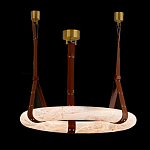 Люстра в форме обруча из натурального камня Minerals of Light варинант исполнения - 4 | Loft Concept в Костроме