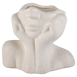 Ваза керамическая Face forever Shine