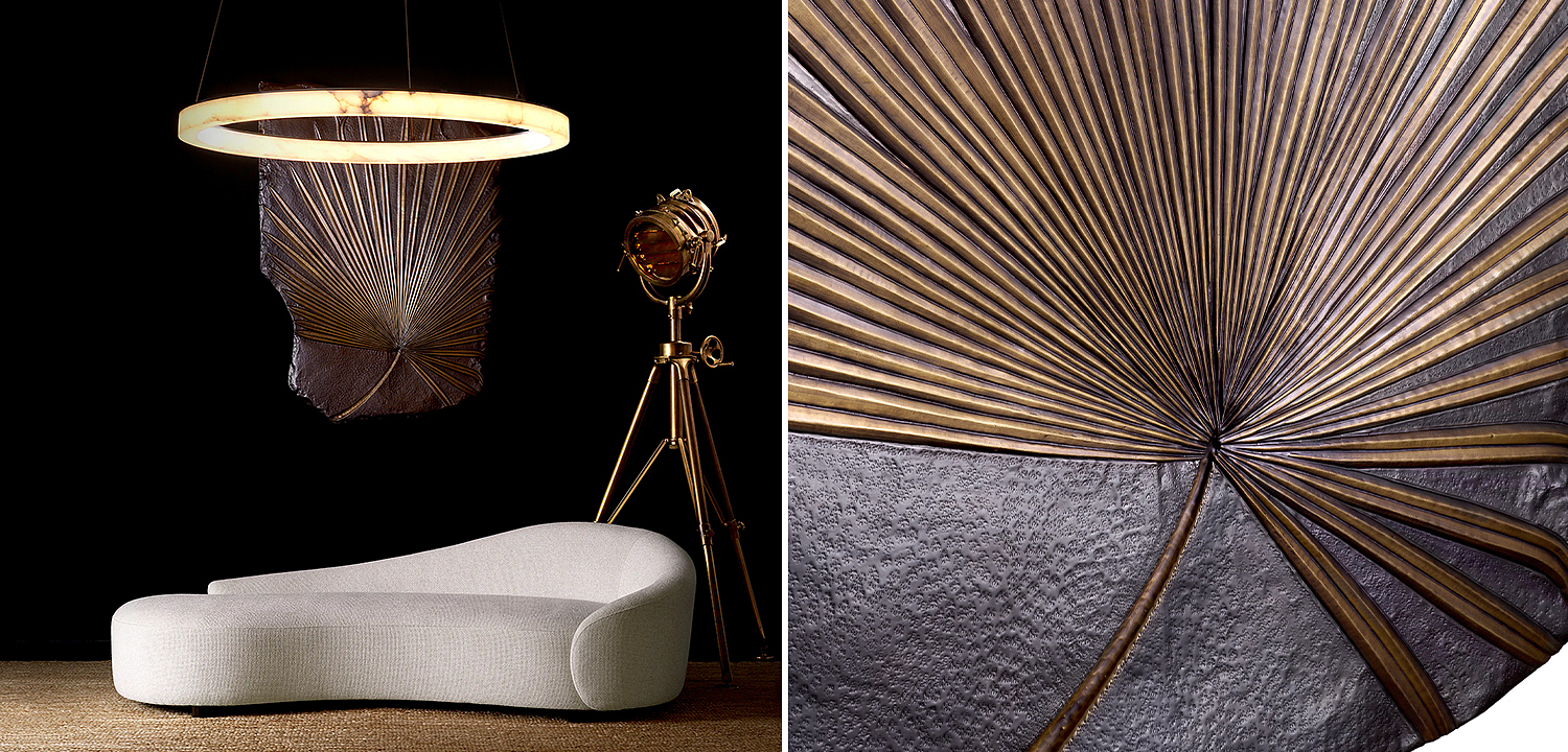 Аксессуар на стену Eichholtz Wall Object Palma Аксессуар на стену Eichholtz Wall Object Palma - Loft-Concept в Костроме