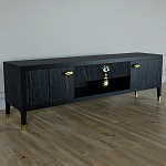 TV-тумба Дизайнерская Elsa Dreams Black варинант исполнения - 1 | Loft Concept в Костроме