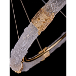 Люстра в форме кольца с золотым декором Warm Heavenly Light варинант исполнения - 3 | Loft Concept в Костроме