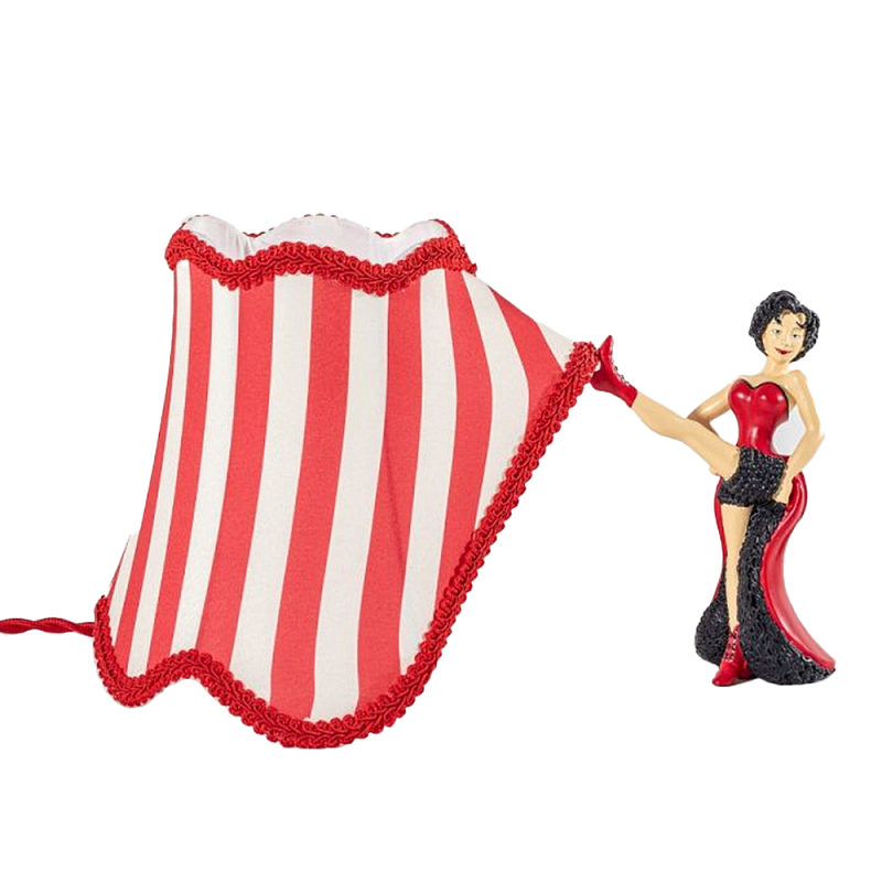 Настольная лампа Seletti Lucy Красный Белый Бежевый Настольная лампа Seletti Lucy Красный Белый Бежевый в Костроме | Loft Concept