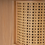 Комод с 3-мя ящиками из плетеного ротанга Ruiz Light Chest of Drawers варинант исполнения - 5 | Loft Concept в Костроме