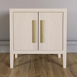 Тумбочка Primo с дверцами шпон Светлый дуб варинант исполнения - 2 | Loft Concept в Костроме