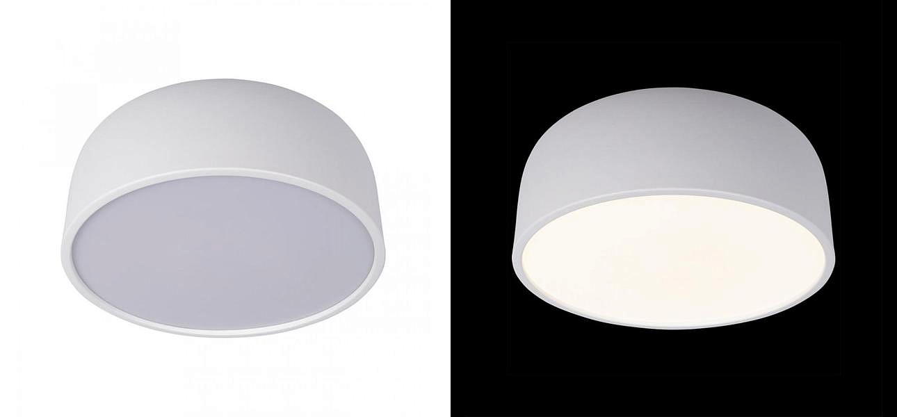 Светильник потолочный круглый Color cup White Светильник потолочный круглый Color cup White - Loft-Concept в Костроме