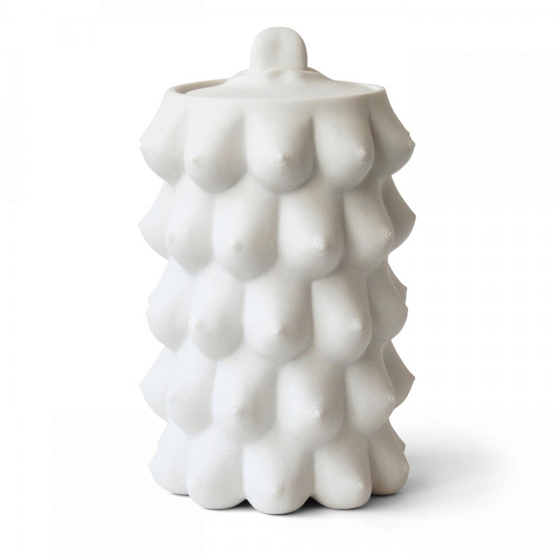 Ваза GEORGIA VASE Белый Ваза GEORGIA VASE Белый в Костроме | Loft Concept