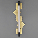 Светодиодное бра цвета античной бронзы Suprematism варинант исполнения - 4 | Loft Concept в Костроме