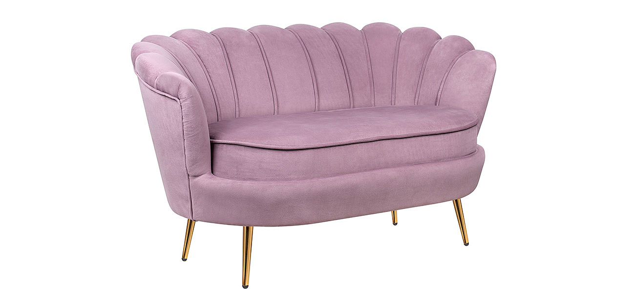 Диван розовый seashell pink Диван розовый seashell pink - Loft-Concept в Костроме