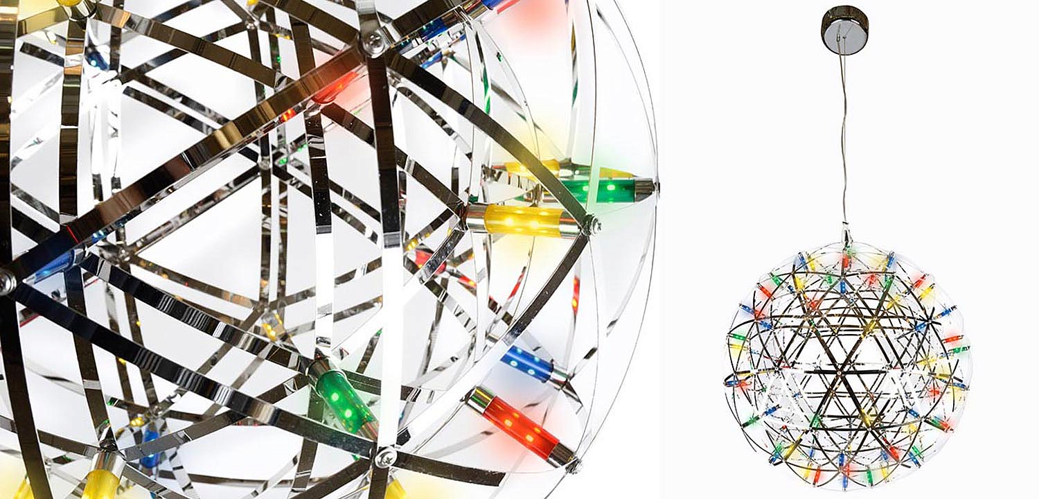 Люстра Moooi 3D Sphere Colored lamp M Люстра Moooi 3D Sphere Colored lamp M - Loft-Concept в Костроме