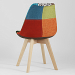 Стул с обивкой в стиле пэчворк Arvika варинант исполнения - 5 | Loft Concept в Костроме