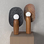 Настольная лампа из дерева Decorative Wooden Lamp варинант исполнения - 2 | Loft Concept в Костроме