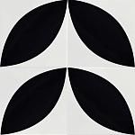 Дизайнерская плитка с узором Лепесток варинант исполнения - 3 | Loft Concept в Костроме