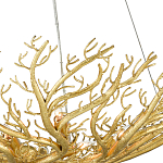 Люстра в форме золотой чаши из кораллов Coral Decor варинант исполнения - 1 | Loft Concept в Костроме