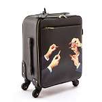 Чемодан дорожный SELETTI Travel Kit Trolley Lipstick Black варинант исполнения - 2 | Loft Concept в Костроме