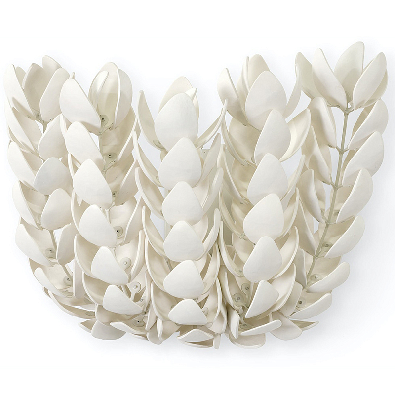 Бра White Bionic Petals Flo Wall Lamp Белый Бра White Bionic Petals Flo Wall Lamp Белый в Костроме | Loft Concept