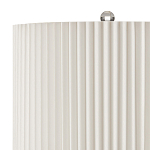 Настольная лампа с плиссированным цилиндрическим абажуром Tightened Waist варинант исполнения - 2 | Loft Concept в Костроме