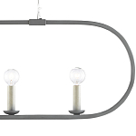 Люстра линейная в овальной раме Traditional Clean Lines варинант исполнения - 1 | Loft Concept в Костроме